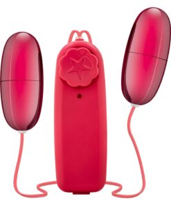 B Yours Double Pop Eggs with Remote Control - Cerise