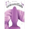 Unicorn Tails Silicone Anal Plug - Pastel Purple