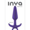 Inya Prince Silicone Butt Plug - Medium - Purple