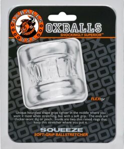 Oxballs Squeeze Soft Grip Ball Stretcher - Clear