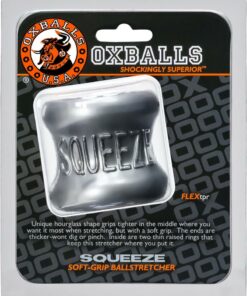 Oxballs Squeeze Soft Grip Ball Stretcher - Silver