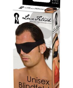 Lux Fetish Unisex Blindfold - Black