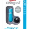 Vooom Wireless Remote Control Silicone USB Rechargeable Bullet Waterproof - Blue