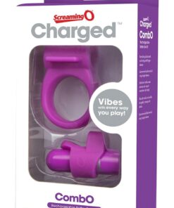 Charged Combo USB Rechargeable Silicone Kit #1 Waterproof - Purple