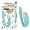 Amore Enhanced Ultimate G-Spot Rechargeable Silicone Vibrator - Aqua