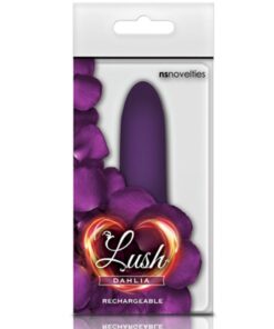 Lush Dahlia Rechargeable Mini Vibrator - Purple