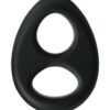 Renegade Romeo Silicone Cock and Ball Ring - Black