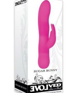 Sugar Bunny Silicone Vibrator - Pink