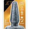 Jet The Plug Butt Plug- Carbon Metallic Black