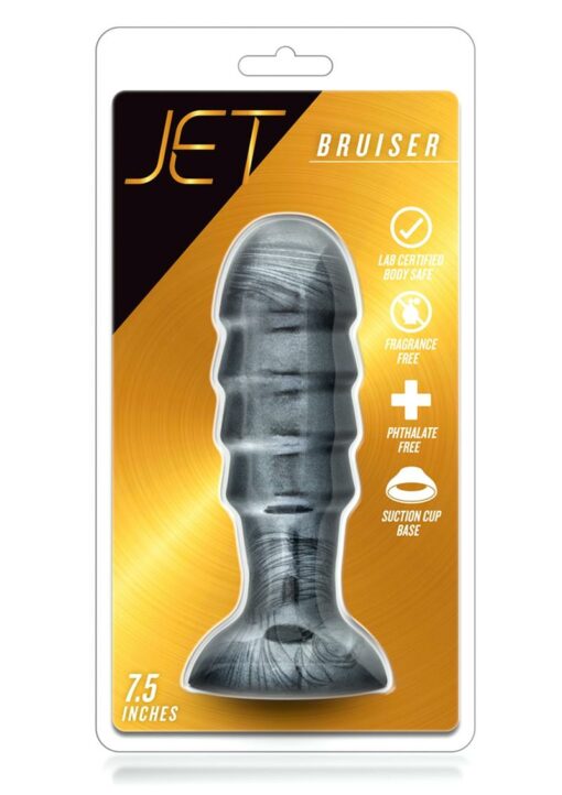 Jet Bruiser Butt Plug - Carbon Metallic Black