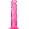 Naturally Yours Mini Dildo 5.75in - Pink