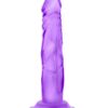 Naturally Yours Mini Dildo 5in - Purple