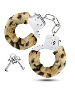 Temptasia Faux Fur Cuffs - Leopard