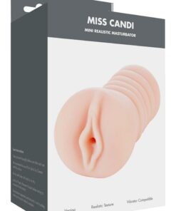 ME YOU US Miss Candi Mini Realistic Masturbator - Pussy - Vanilla