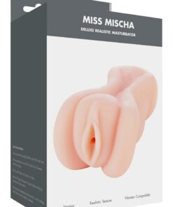 ME YOU US Miss Mischa Deluxe Realistic Masturbator - Pussy - Vanilla
