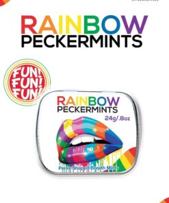 Rainbow Peckermints Breath Mints .8 Ounce Tin