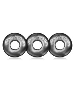 Oxballs Ringer Cock Rings (3 Pack) - Silver