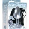 The 9`s - The Silver Starter Bejeweled Heart Stainless Steel Plug - Diamond