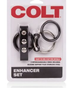 COLT Enhancer Set Cock Ring - Black