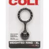 COLT Weighted Ring XL Silicone - Black