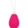 Remote Control Rechargeable Silicone Egg Vibrator - Pink