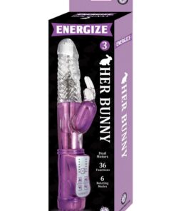Energize Her Bunny 3 Dual Motor Rabbit Vibrator - Purple