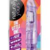 Naturally Yours The Little One Vibrating Dildo 6.7in - Purple