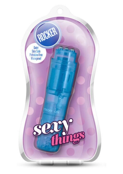 Sexy Things Rocker Mini Massager- Blue