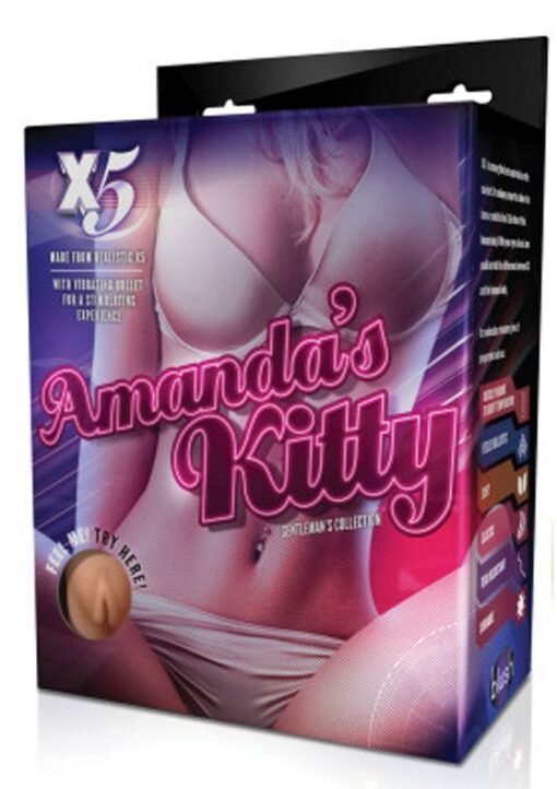 X5 Men Amanda`s Kitty Masturbator - Pussy - Vanilla