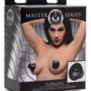 Master Series Plungers Silicone Nipple Suckers - Black