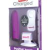 Charged Positive Wireless Remote Control USB Rechargeable Vibe Waterproof - Grape