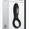 Zero Tolerance The Rechargeable Silicone Torpedo Vibrating Cock Ring - Black