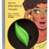Mini Marvels Marvelous Teaser Silicone Rechargeable Massager - Green