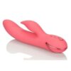 California Dreaming San Francisco Sweetheart Silicone USB Rechargeable Multifunction Vibrator Waterproof - Pink