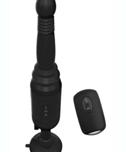 Anal Fantasy Elite Collection Vibrating Ass Thruster Silicone Rechargeable - Black