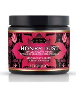 Kama Sutra Honey Dust Kissable Body Powder Strawberry Dreams 6oz