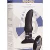 Rimmers Model M Rechargeable Silicone Curved Rimming Plug with Remote Control - Black