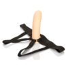 Silicone PPA Penis Extender with Jock Strap - Vanilla