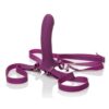 Her Royal Harness Me2 Rumble Silicone Strap-On Probe - Purple