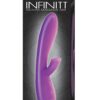 Infinitt Suction Massager One Rechargeable Silicone Vibrator - Purple