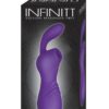 Infinitt Suction Massager Two Rechargeable Silicone Vibrator - Purple