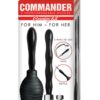 Commander Cleaning Kit with Two Nozzles - Black