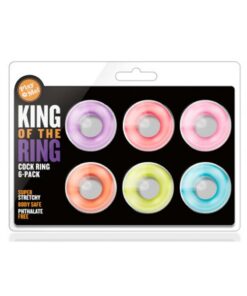 Play with Me King of the Ring Cock Ring - Assorted Colors