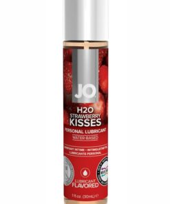 JO H2O Water Based Flavored Lubricant Strawberry Kisses 1oz