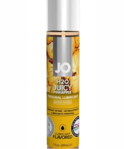 JO H2O Water Based Flavored Lubricant Juicy Pineapple 1oz