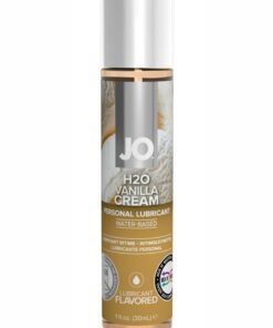 JO H2O Water Based Flavored Lubricant Vanilla Cream 1oz