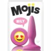 Mojis #ILY Silicone Tapered Mini Anal Plug - Pink
