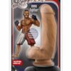 Loverboy MMA Fighter Vibrating Cock with Balls 7in - Caramel