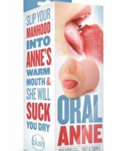 X5 Men Oral Anne Masturbator - Mouth - Vanilla