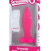 My Secret Rechargeable Vibrating Plug with Wireless Remote Control Waterproof - Pink